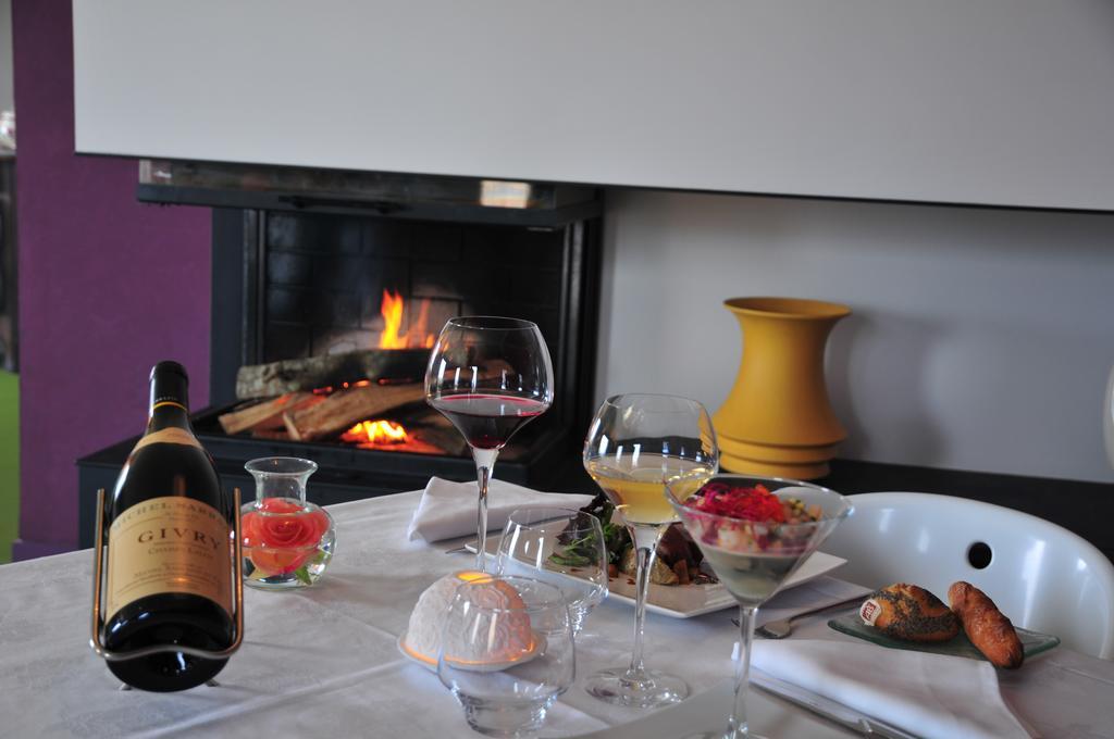 Hotel Restaurant La Montagne De Brancion Martailly-les-Brancion Luaran gambar